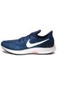 Tenis Running Azul-Blanco-Rosa Nike Air zoom Pegasus 25 de Nike