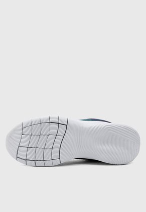 Tenis Running Verde Oscuro-Azul Nike Flex Experience Run 11