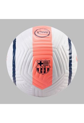 Balón Nike Unisex Academy FC Barcelona T90 - Blanco - Rosado