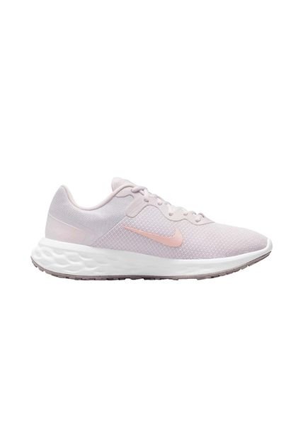 Tenis Nike Revolution 6 Running Mujer-Lila Claro