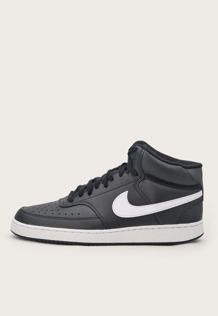 Tenis Lifestyle Negro-Blanco Nike Court Vision Mid NN