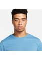 Camiseta Manga Larga Hombre Nike Drifit Tee Trail - Azul Cielo de Nike