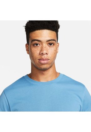 Camiseta Manga Larga Hombre Nike Drifit Tee Trail - Azul Cielo