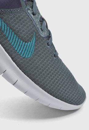 Tenis Running Verde Oscuro-Azul Nike Flex Experience Run 11