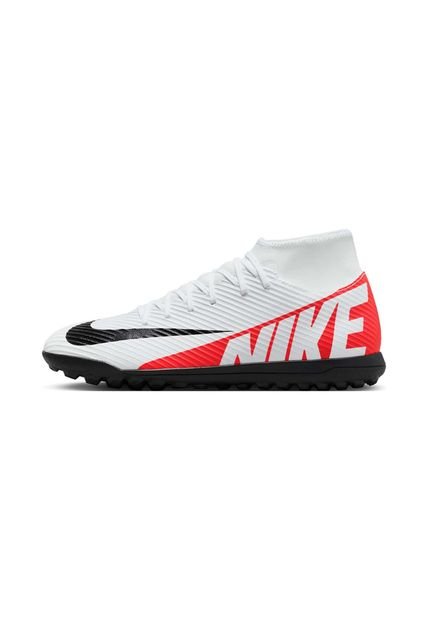 Zapatillas Nike Turf Superfly 9 Club Tf-Blanco/Rojo