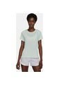 Camiseta Deportiva Mujer Nike Dry-Fit Race Top - Verde Claro de Nike