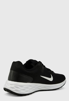 Tenis Running Negro-Blanco Nike Revolution 6 Next Nature