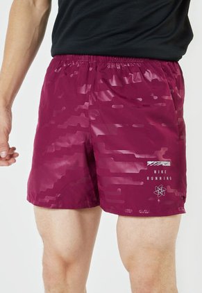 Pantaloneta Violeta-Gris Nike Run Division Challenger