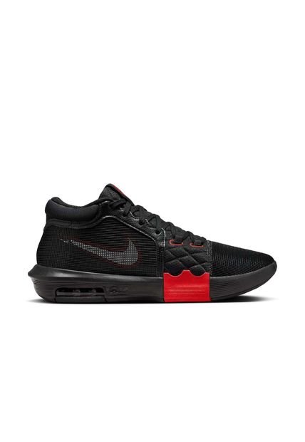 Tenis Nike Lebron Witness Viii University-Negro/Rojo