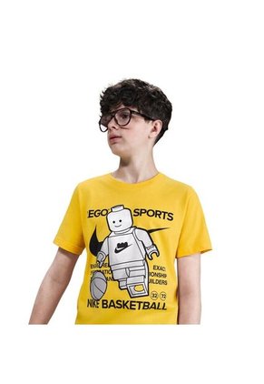 Camiseta Unisex Niño Nike X LEGO® Collection Amarillo