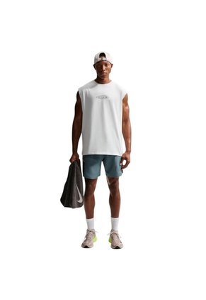Pantaloneta Nike Df Miler 7Bf Hombre-Verde Azulado