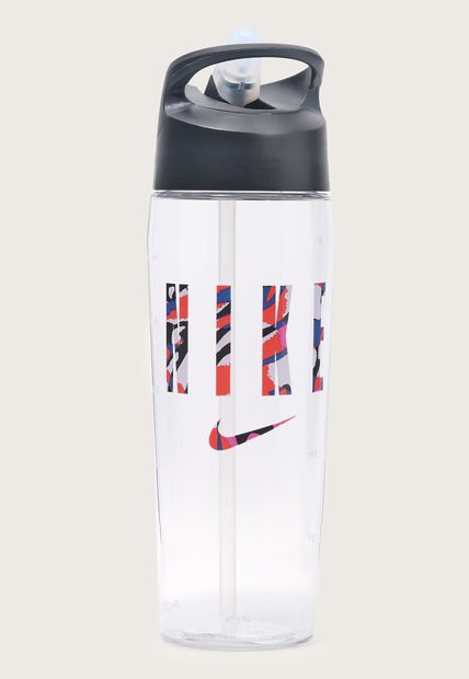 Caramañola Transparente-Negro Nike Hypercharge Straw 24Oz