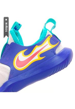 Tenis Nike Flex Runner Fire Para Infantes-Blanco