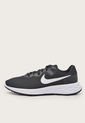 Tenis Running Negro-Blanco Nike Revolution 6 NN de Nike