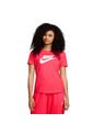 Camiseta Nike Sportswear Essentials Mujer-Rojo de Nike