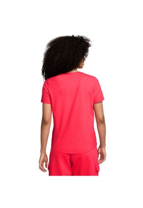 Camiseta Nike Sportswear Essentials Mujer-Rojo