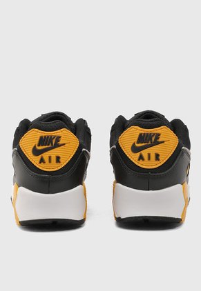 Tenis Lifestyle Negro-Mostaza-Blanco Nike Air Max 90