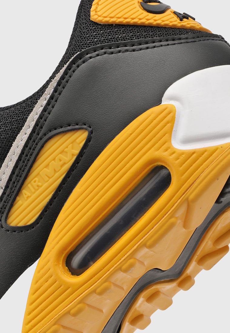 Nike air max 90 negro con amarillo best sale