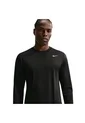 Camiseta Manga Larga Nike M Df Tee Std Ls Flex Hombre-Negro de Nike