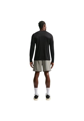 Camiseta Manga Larga Nike M Df Tee Std Ls Flex Hombre-Negro