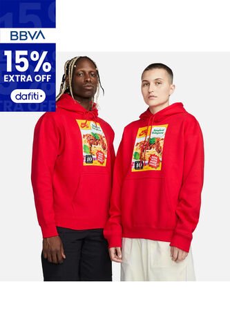 Buzo Hombre Nike Sb Flc Slowburn Gfx Rojo Nike