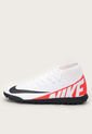 Guayo Blanco-Coral-Negro Nike Superfly 9 Club TF de Nike