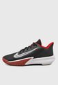Tenis Basketball Negro-Blanco-Rojo Nike Precision 7 de Nike