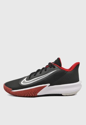Tenis Basketball Negro-Blanco-Rojo Nike Precision 7