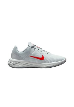 Tenis Nike Revolution 6 Mujer-Gris Claro