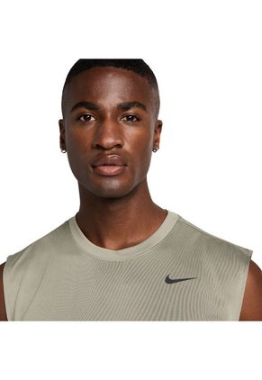 Camiseta Esqueleto Nike Dri Fit Tee Reset Hombre-Gris