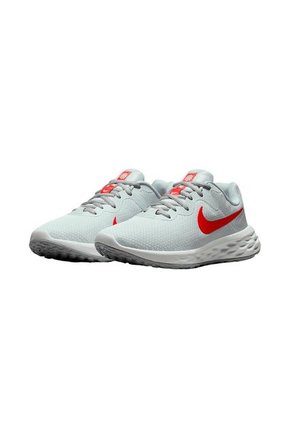 Tenis Nike Revolution 6 Mujer-Gris Claro