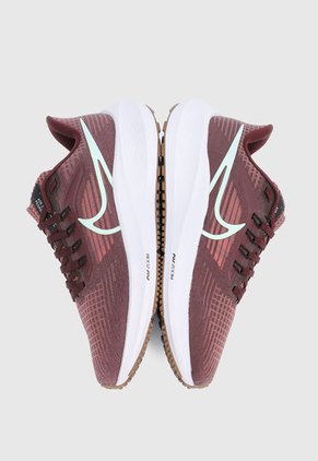 Tenis Running Vinotinto-Verde Menta-Blanco Nike Air Zoom Pegasus 39