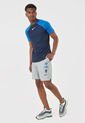 Pantaloneta Gris-Azul-Negro Nike Dri-Fit de Nike