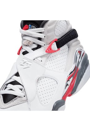 Tenis Hombre Air Jordan 8 Retro Blanco