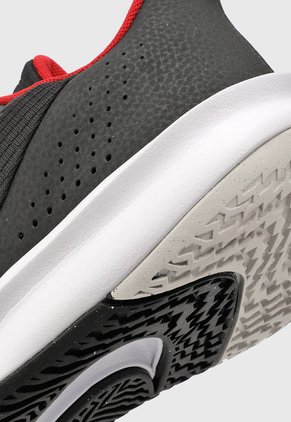 Tenis Basketball Negro-Blanco-Rojo Nike Precision 7