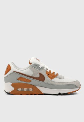 Tenis Lifestyle Blanco-Gris-Marrón Nike Air Max 90