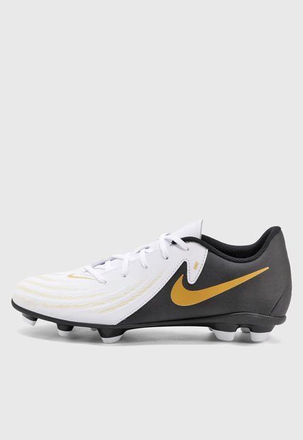 Guayo Blanco-Dorado-Negro Nike Phantom GX 2 Club FG/MG