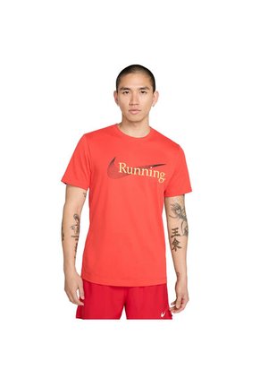 Camiseta Esqueleto Nike Dri-Fit Legend Hombre-Rojo