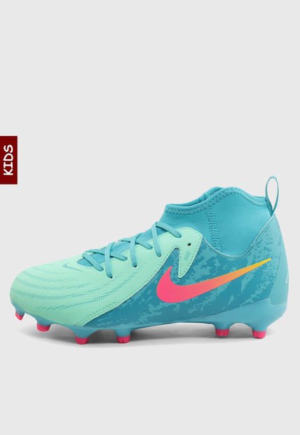 Guayo Verde Menta-Turquesa-Fucsia Nike Jr. Phantom Luna 2 Academy LV8 FG/MG