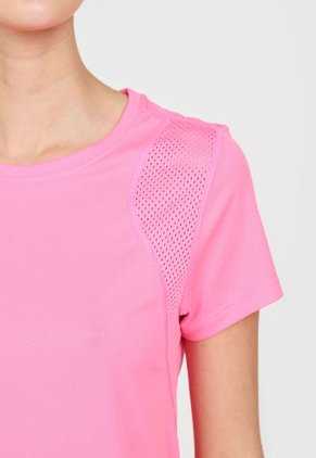 Camiseta Fucsia Nike Run Top Ss