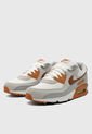 Tenis Lifestyle Blanco-Gris-Marrón Nike Air Max 90 de Nike