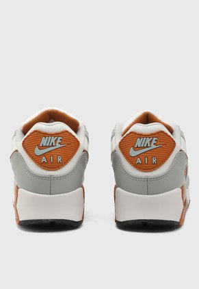 Tenis Lifestyle Blanco-Gris-Marrón Nike Air Max 90