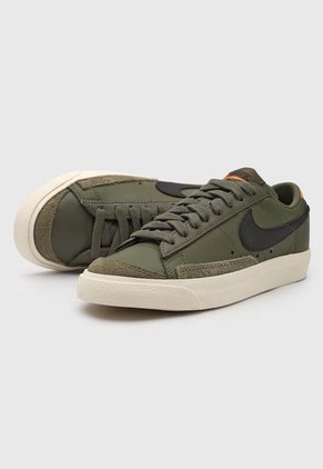 Tenis Lifestyle Verde-Beige-Negro Nike Blazer Low '77