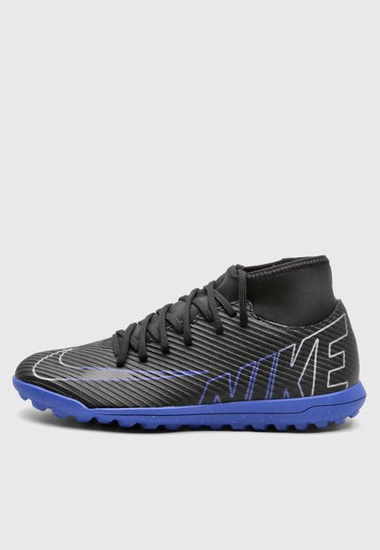 Guayo Negro-Azul Nike Mercurial Superfly 9 Club TF