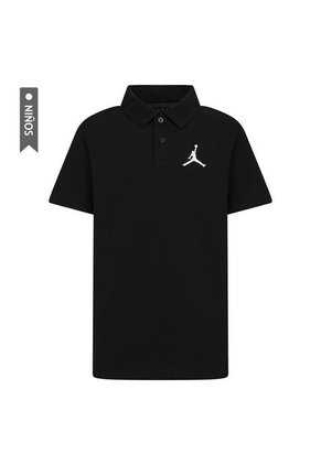 Camiseta Polo Nike Jdb Jumpman Polo Niño-Negro