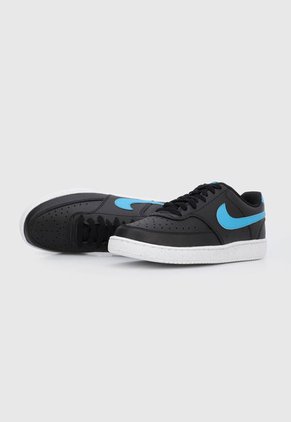 Tenis Lifestyle Negro-Azul-Blanco Nike Court Vision Low NN