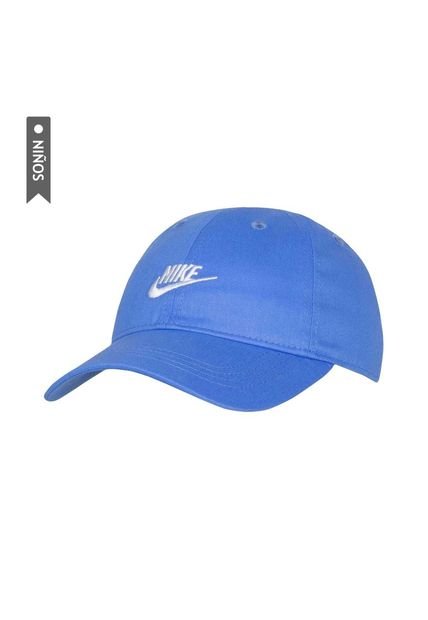 Gorra Nike Nan Futura Curve Brim Niños-Azul