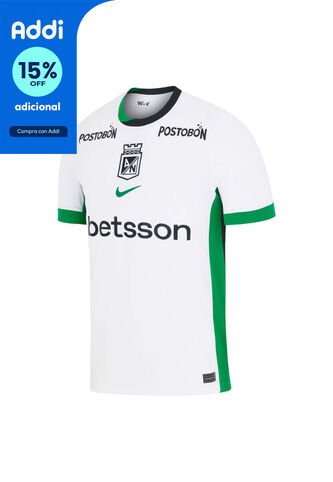 CAMISETA NIKE HOMBRE ATLÉTICO NACIONAL VISITANTE 2026 HV2921-100 Talla M Nike