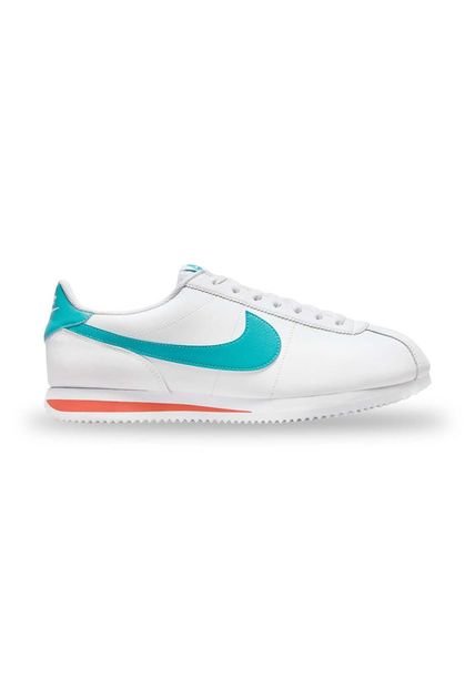 Tenis Nike Cortez Sportswear-Blanco/Azul