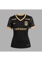 Camiseta Nike Mujer Atlético Nacional 2da 2025-Negro-Dorado de Nike